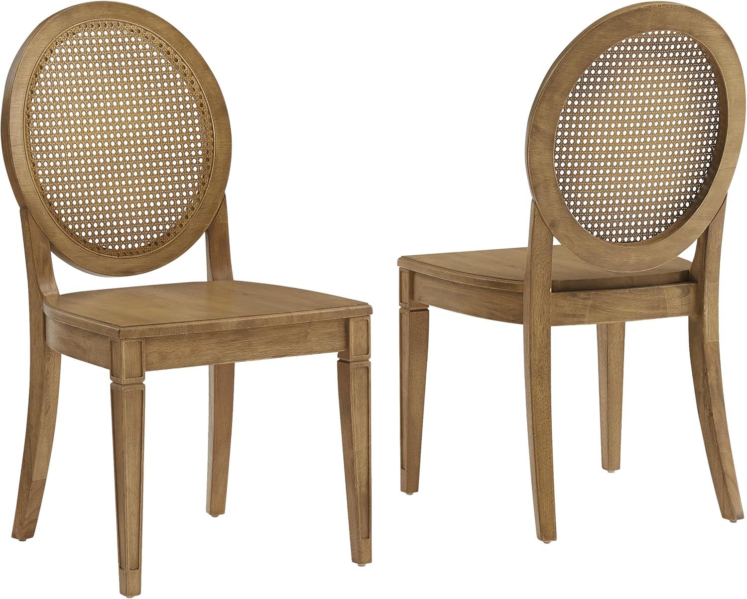 Driftwood Katia Cane Back Dining Chairs Set of 2