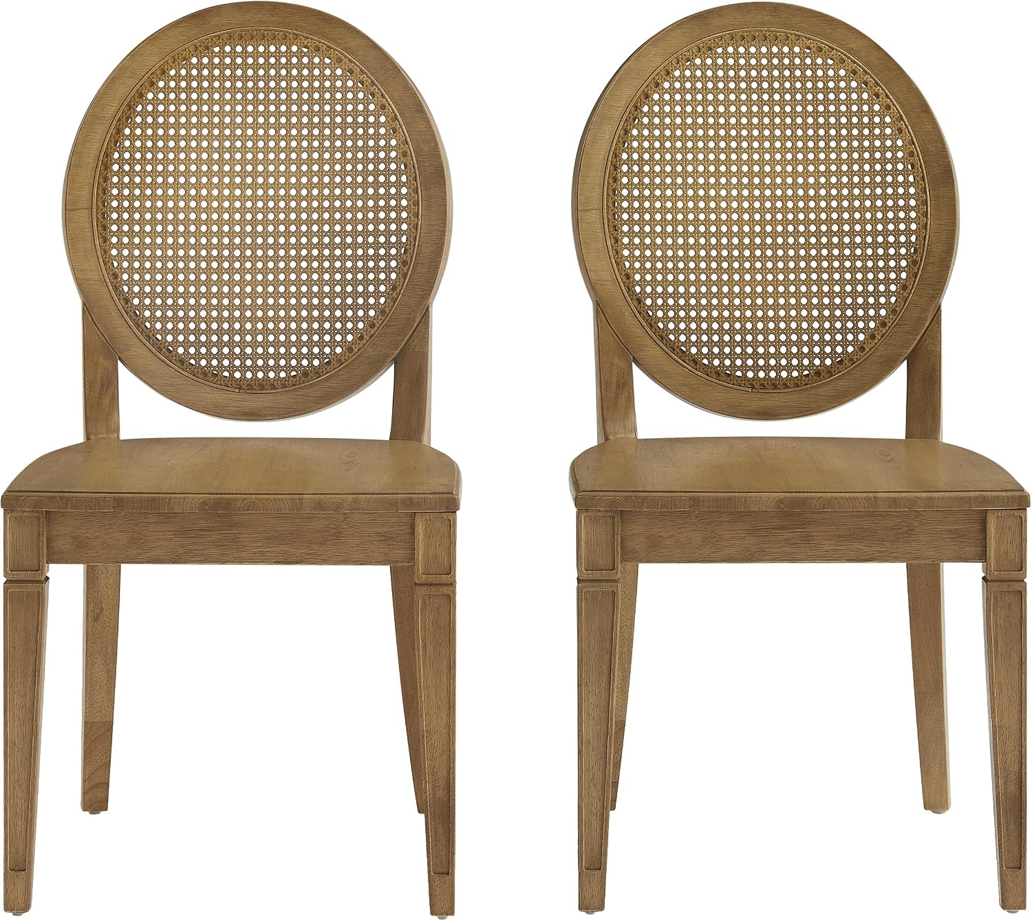 Driftwood Katia Cane Back Dining Chairs Set of 2